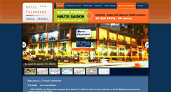Desktop Screenshot of hotel-faidherbe.com